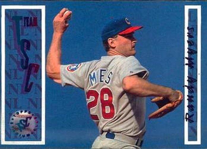 #265 Randy Myers - Chicago Cubs - 1996 Stadium Club Baseball