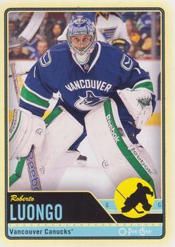 #265 Roberto Luongo - Vancouver Canucks - 2012-13 O-Pee-Chee Hockey