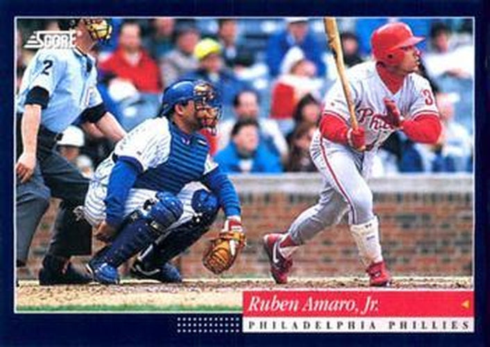 #265 Ruben Amaro, Jr. - Philadelphia Phillies -1994 Score Baseball