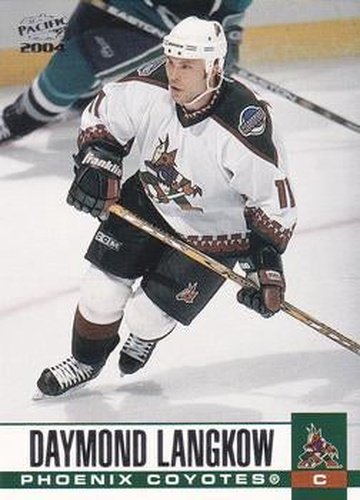 #265 Daymond Langkow - Phoenix Coyotes - 2003-04 Pacific Hockey