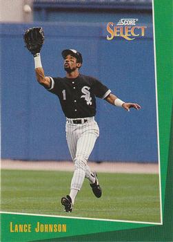 #266 Lance Johnson - Chicago White Sox - 1993 Select Baseball
