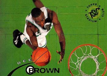 #266 Dee Brown - Boston Celtics - 1994-95 Stadium Club Basketball
