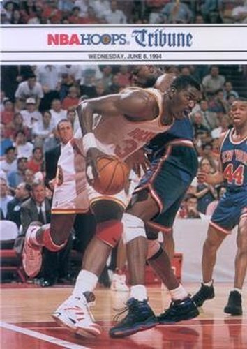 #266 Hakeem Olajuwon - Houston Rockets - 1994-95 Hoops Basketball