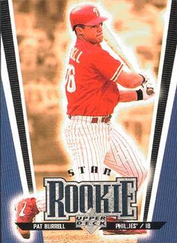 #266 Pat Burrell - Philadelphia Phillies - 1999 Upper Deck Baseball