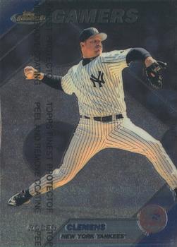 #266 Roger Clemens - New York Yankees - 1999 Finest Baseball