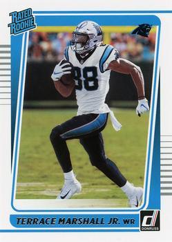 #266 Terrace Marshall Jr. - Carolina Panthers - 2021 Donruss Football