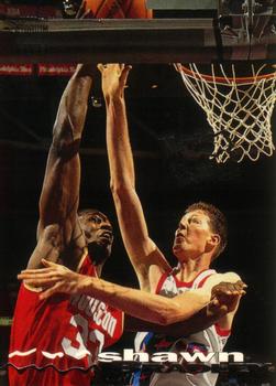 #267 Shawn Bradley - Philadelphia 76ers - 1993-94 Stadium Club Basketball