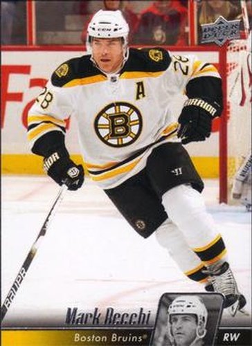 #267 Mark Recchi - Boston Bruins - 2010-11 Upper Deck Hockey