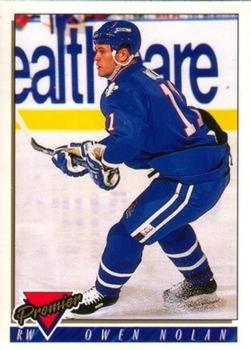 #267 Owen Nolan - Quebec Nordiques - 1993-94 O-Pee-Chee Premier Hockey
