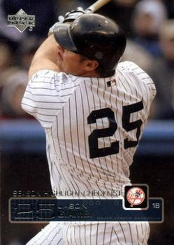 #267 Jason Giambi - New York Yankees - 2003 Upper Deck Baseball