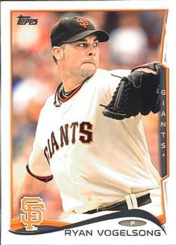 #267 Ryan Vogelsong - San Francisco Giants - 2014 Topps Baseball