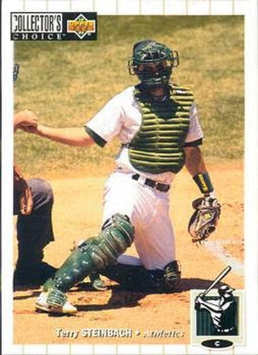 #267 Terry Steinbach - Oakland Athletics - 1994 Collector's Choice Baseball