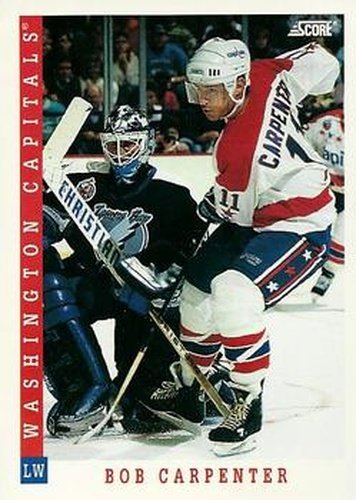 #267 Bob Carpenter - Washington Capitals - 1993-94 Score Canadian Hockey
