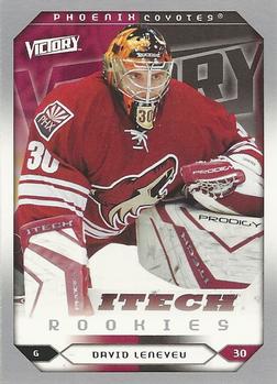#267 David Leneveu - Phoenix Coyotes - 2005-06 Upper Deck Victory Hockey