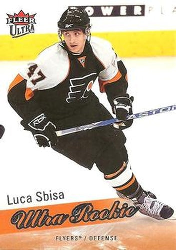 #267 Luca Sbisa - Philadelphia Flyers - 2008-09 Ultra Hockey