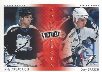 #267 Kyle Freadrich / Cory Sarich - Tampa Bay Lightning - 2000-01 Upper Deck Victory Hockey