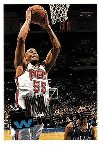 #267 Jayson Williams - New Jersey Nets - 1995-96 Topps Basketball
