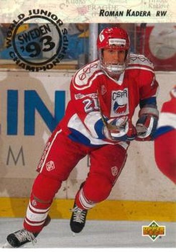 #267 Roman Kadera - Czechoslovakia - 1993-94 Upper Deck Hockey