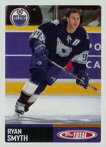 #268 Ryan Smyth - Edmonton Oilers - 2002-03 Topps Total Hockey