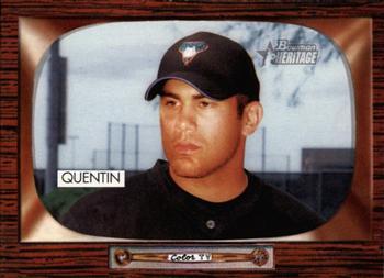 #268 Carlos Quentin - Arizona Diamondbacks - 2004 Bowman Heritage Baseball