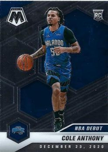 #268 Cole Anthony - Orlando Magic - 2020-21 Panini Mosaic Basketball
