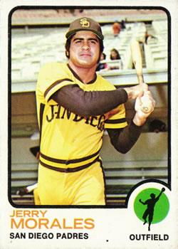 #268 Jerry Morales - San Diego Padres - 1973 Topps Baseball
