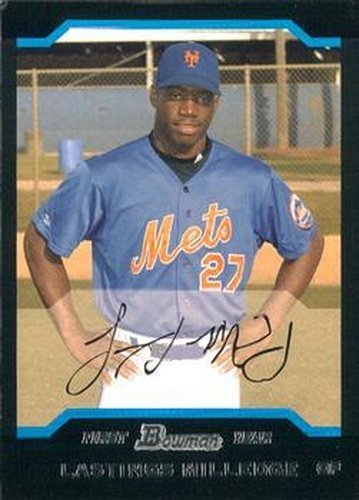 #268 Lastings Milledge - New York Mets - 2004 Bowman Baseball