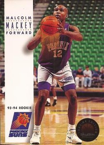 #268 Malcolm Mackey - Phoenix Suns - 1993-94 SkyBox Premium Basketball