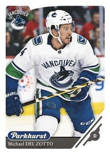 #268 Michael Del Zotto - Vancouver Canucks - 2018-19 Parkhurst Hockey