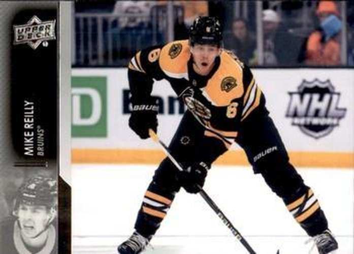 #268 Mike Reilly - Boston Bruins - 2021-22 Upper Deck Hockey