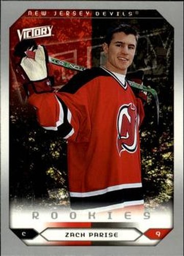 #268 Zach Parise - New Jersey Devils - 2005-06 Upper Deck Victory Hockey