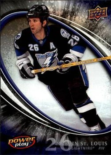 #269 Martin St. Louis - Tampa Bay Lightning - 2008-09 Upper Deck Power Play Box Set Hockey