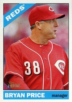 #269 Bryan Price - Cincinnati Reds - 2015 Topps Heritage Baseball