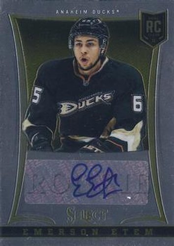 #269 Emerson Etem - Anaheim Ducks - 2013-14 Panini Select Hockey