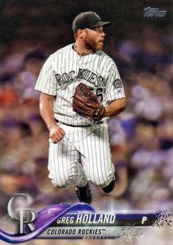 #269 Greg Holland - Colorado Rockies - 2018 Topps Baseball