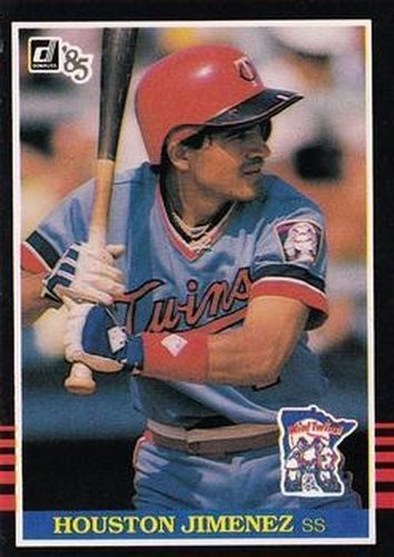 #269 Houston Jimenez - Minnesota Twins - 1985 Donruss Baseball