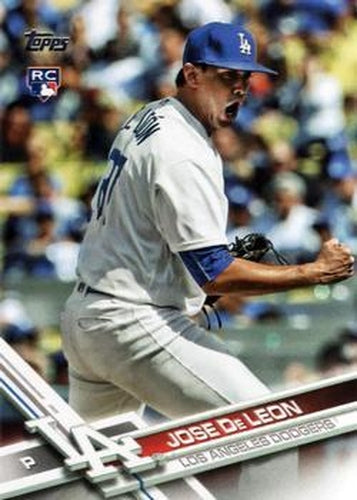 #269 Jose De Leon - Los Angeles Dodgers - 2017 Topps Baseball