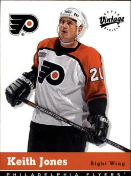 #269 Keith Jones - Philadelphia Flyers - 2000-01 Upper Deck Vintage Hockey