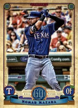 #269 Nomar Mazara - Texas Rangers - 2019 Topps Gypsy Queen Baseball