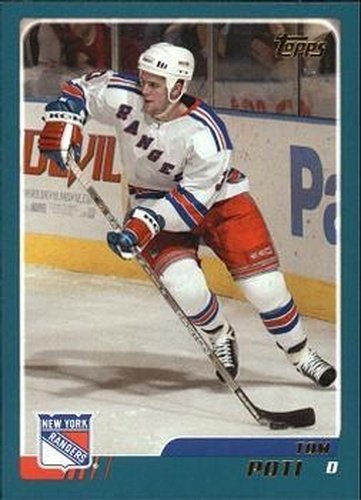 #269 Tom Poti - New York Rangers - 2003-04 Topps Hockey