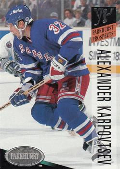 #269 Alexander Karpovtsev - New York Rangers - 1993-94 Parkhurst Hockey