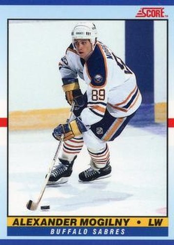 #26 Alexander Mogilny - Buffalo Sabres - 1990-91 Score Young Superstars Hockey