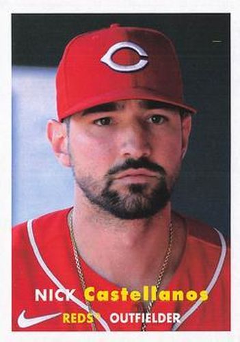 #26 Nick Castellanos - Cincinnati Reds - 2021 Topps Archives Baseball