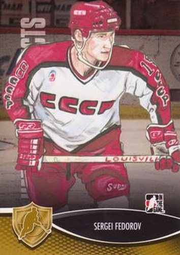 #26 Sergei Fedorov - USSR - 2012-13 In The Game Heroes and Prospects Hockey