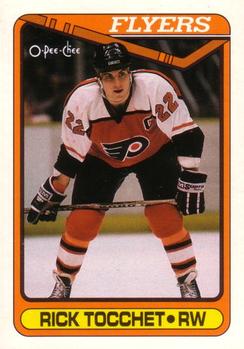 #26 Rick Tocchet - Philadelphia Flyers - 1990-91 O-Pee-Chee Hockey