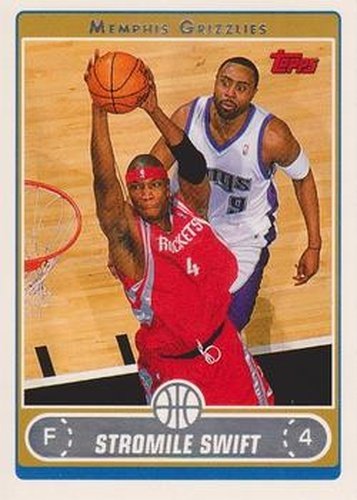 #26 Stromile Swift - Memphis Grizzlies - 2006-07 Topps Basketball