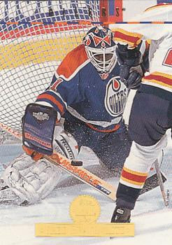 #26 Fred Brathwaite - Edmonton Oilers - 1994-95 Leaf Hockey
