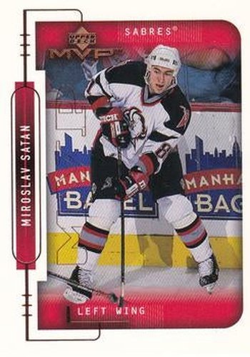 #26 Miroslav Satan - Buffalo Sabres - 1999-00 Upper Deck MVP Hockey