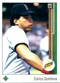 #26 Carlos Quintana - Boston Red Sox - 1989 Upper Deck Baseball