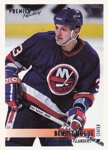 #26 Benoit Hogue - New York Islanders - 1994-95 O-Pee-Chee Premier Hockey